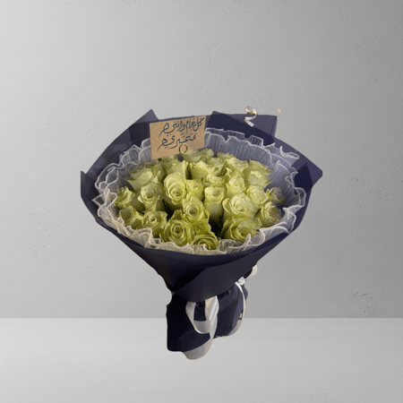 أبيض تغليف تركواز