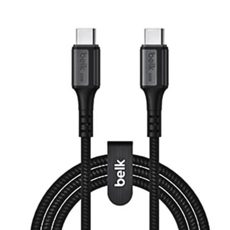 بيلك - كيبل شاحن بي دي الى بي دي بطول 300CM  يدعم الشحن السريع ضمان 5 سنوات