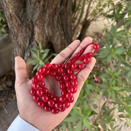 مسباح فاتوران احمر تمليكة