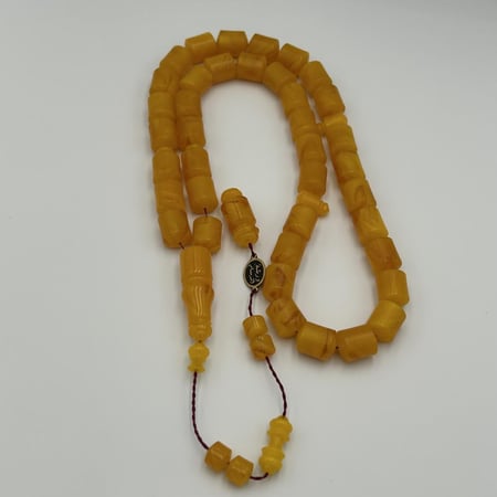 مسباح بكلايت اصفر فاخر