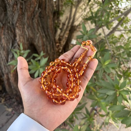 مسباح فاتوران الماني اصفر شفاف