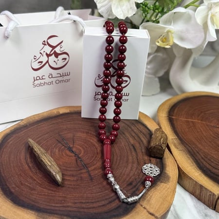 مسباح بكلايت عنابي