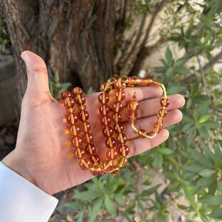 مسباح فاتوران الماني اصفر شفاف