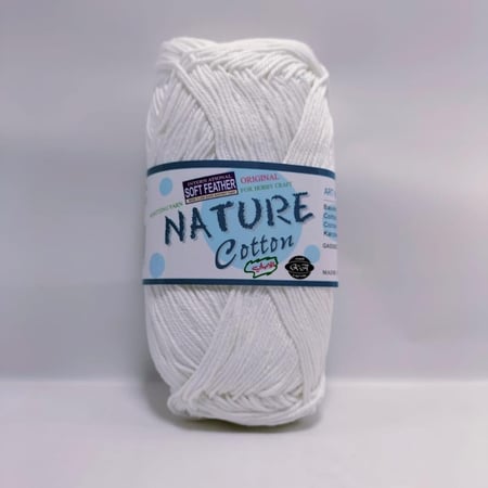 خيط ناتشر قطن WHITE