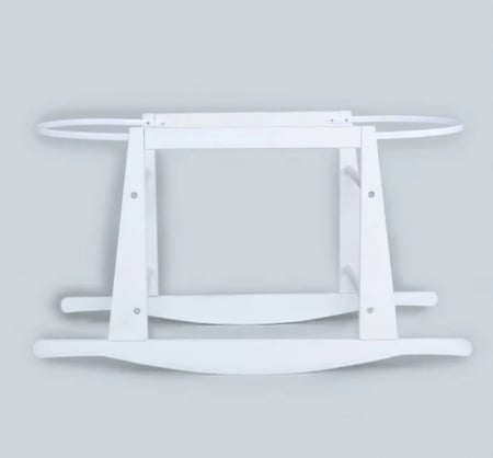 ستاند سرير اطفال ابيض