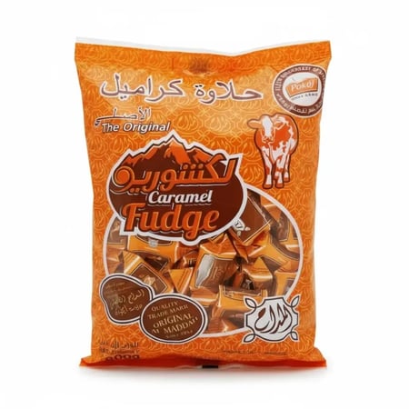 كيس حلاوة كراميل ابو بقرة المداح الاصلية بوزن ثمانمائة جرام