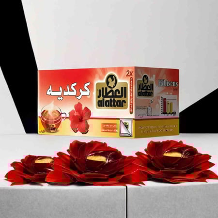 شاي كركديه العطار