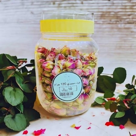 ورد محمدي عضوي 120 جرام