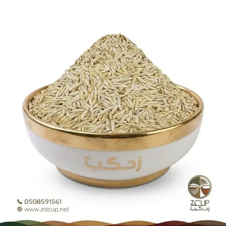حبوب الشعير حب ومطحون يمني بلدي واحد كيلو