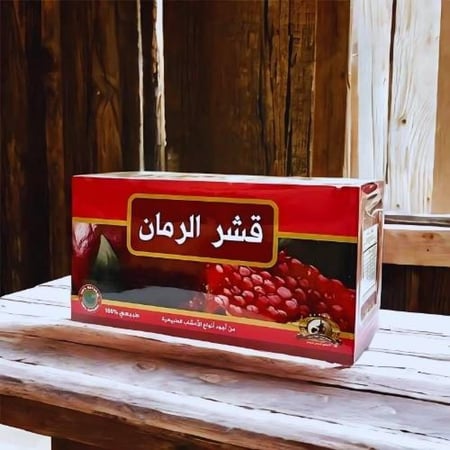 شاي قشر الرمان بيشة 25 كيس