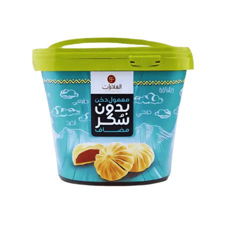 معمول دخن بدون سكر