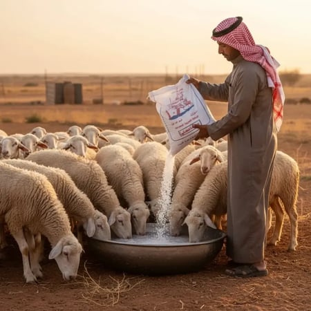 ملح بحري قطم 3 كيلو