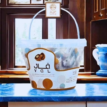 كرات تمر محشي طحينه ومغطاة يالسمسم - عطارة زد كب