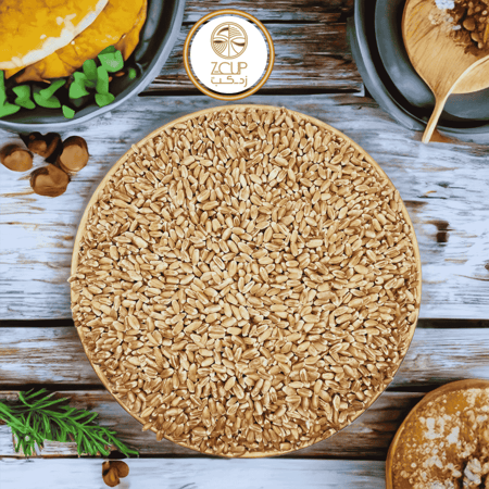 قمح بر نجران الفاخر حب ومطحون لصحة أفضل