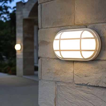 كشاف جداري LED بوقاتي 25 واط - إضاءة دافئة 3000K - SSY-8030C