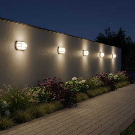 كشاف جداري LED بوقاتي 25 واط - إضاءة دافئة 3000K - SSY-8030C