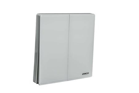 مفتاح مجوز ابيض جلاس ZINCO
