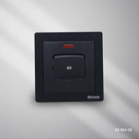 مفتاح مكيف اسود BOQATI A45