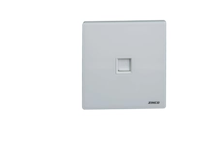 فيش كمبيوتر ابيض جلاس ZINCO