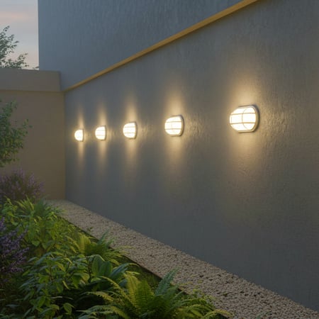 كشاف جداري LED بوقاتي 25 واط - إضاءة دافئة 3000K - SSY-8030C