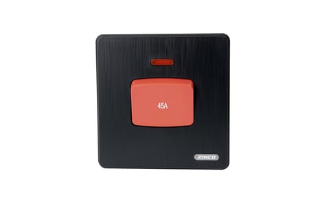 مفتاح مكيف اسود ZINCO A45 7*7