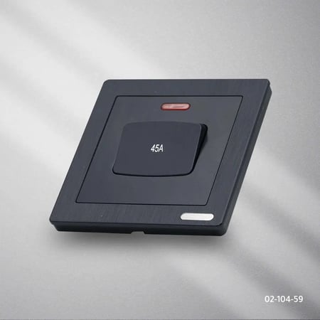 مفتاح مكيف اسود BOQATI A45