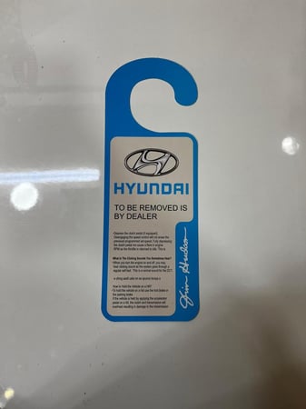 تعليقة مرايا هونداي