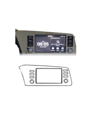 استكر قص الكتروني شاشه النترا ابيض