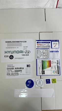 بكج ستيكرات هونداي - النترا 2007-2011