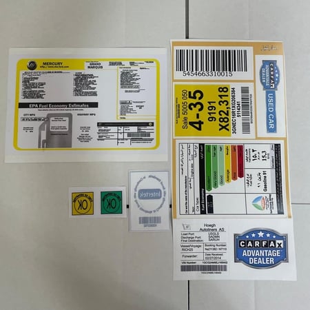 بكج ستيكرات ماركيز عام