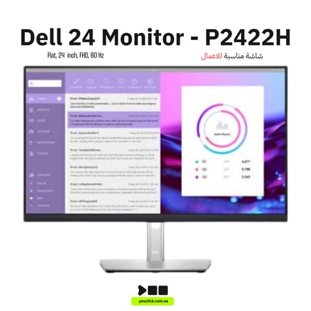 شاشة ديل P2422H
