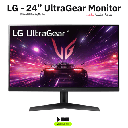 LG شاشة العاب الترا جير 24GS60F 24