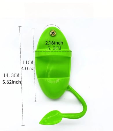 حامل طعام على شكل ورقة خضراء لقفص الطيور وإطعام الببغاوات، معلاق طعام للفاكهة والخضروات