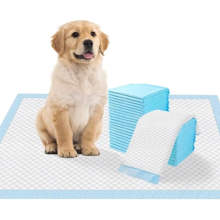 30 قطعه من الوسادات فائقه الأمتصاص للحيوانات الأليفه, متعددة الأستخدامات للتدريب