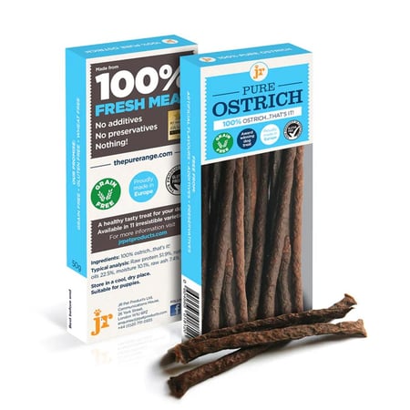 أعواد لحم طازجة ومجففة بنسبة 100% حلوى للكلاب خالية من الغلوتين - كانجارو 50جم