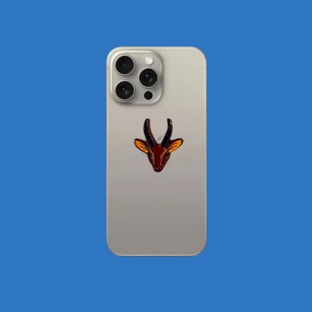 ستيكرز راس غزال ( حديد )