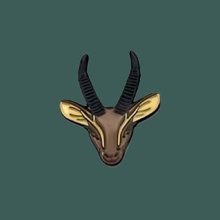 ستيكرز راس غزال ( حديد )