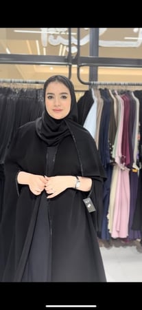 عباية قماش ملكي قصة قطرية على كرستال