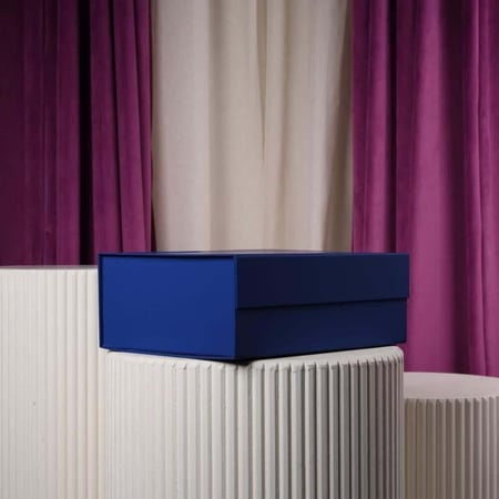 علب تركيب كبير ازرق