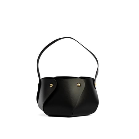 مركن ورد جلد أسود