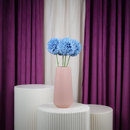 غصن زهور الكوبية ازرق