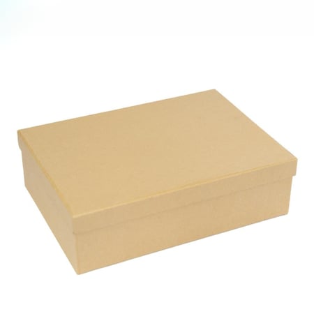 علب مستطيل كبير كرتوني