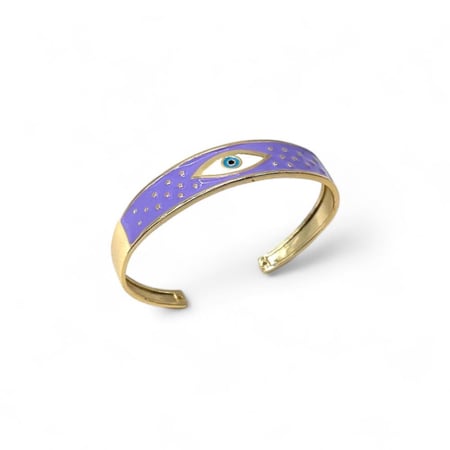 اسوارة العين بنفسجي