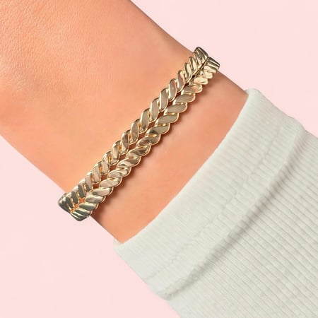 اسواره ضفيره ذهبي