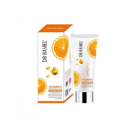 كريم تفتيح المناطق الحساسه بفيتامين سى من د.راشيل 80جم