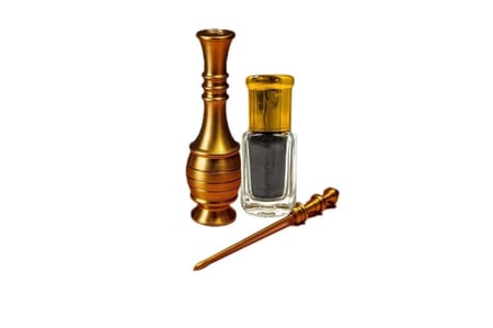 مكحلة نحاسية خاصة بكحل الاثمد