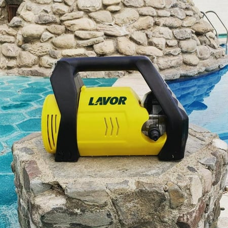 مضخة غسيل سيارات 120 بار الايطالية محرك بدون فحمات LAVOR