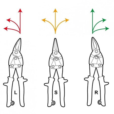 مقص صاج موديل أمريكي تايواني TOWER