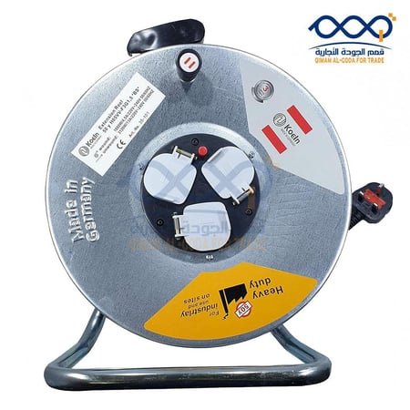 بكرة توصيلة كهرباء 50 متر بجودة ألمانية احترافية