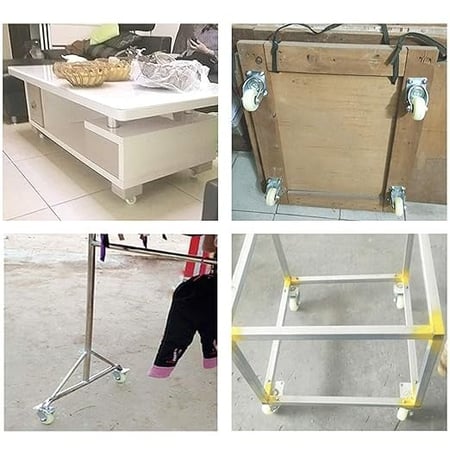 طقم كفرات ابيض متحرك صغير